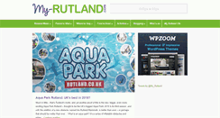Desktop Screenshot of my-rutland.com